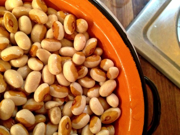 Soaked Yellow Eyed Beans