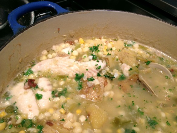 Corn and Seafood Chowder