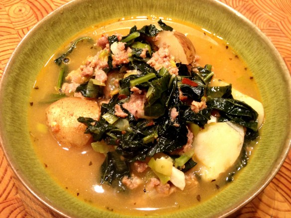 Kale, Sausage and Potato Stew