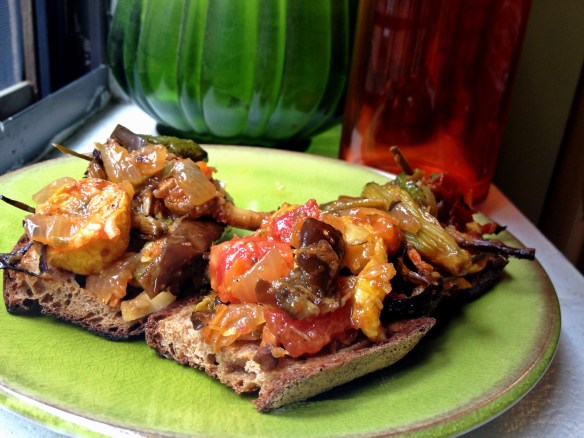 Ratatouille Bruschetta