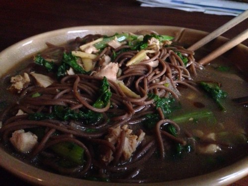 Chicken Soba Soup