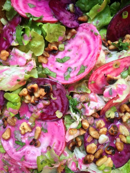 Raw Beet Salad with Preserved Lemon Vinaigrette
