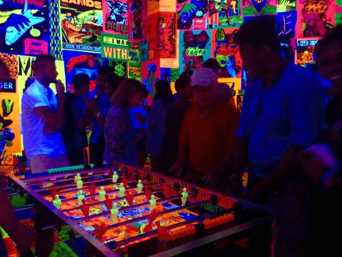 Blacklight Foosball