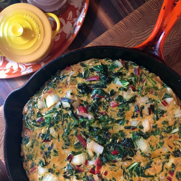 Green Garlic Scallion Bok Choy and Chard Frittata.jpg