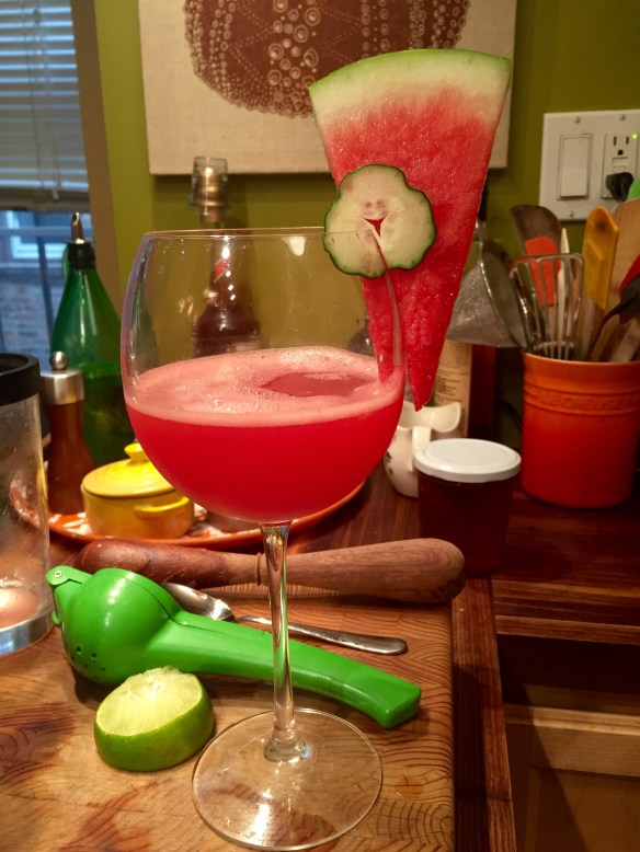 Watermelon Cucumber Margarita